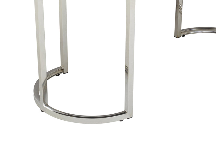 Genoa Dining Table in Grey High Gloss Finish