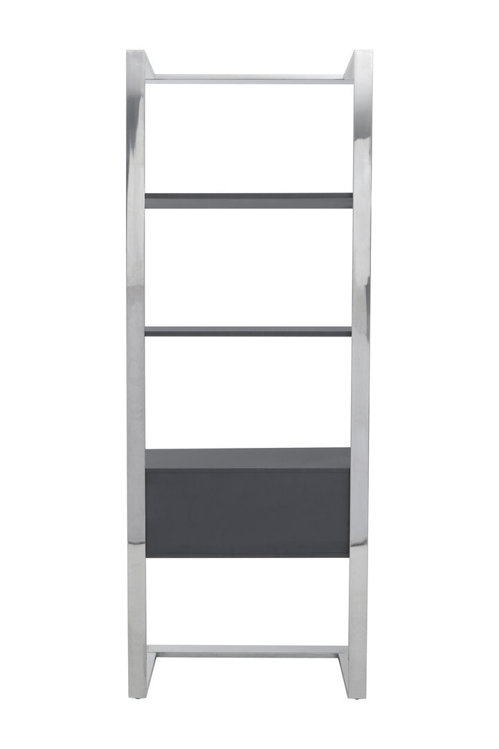 Cavendish Shelf Unit – Grey Gloss