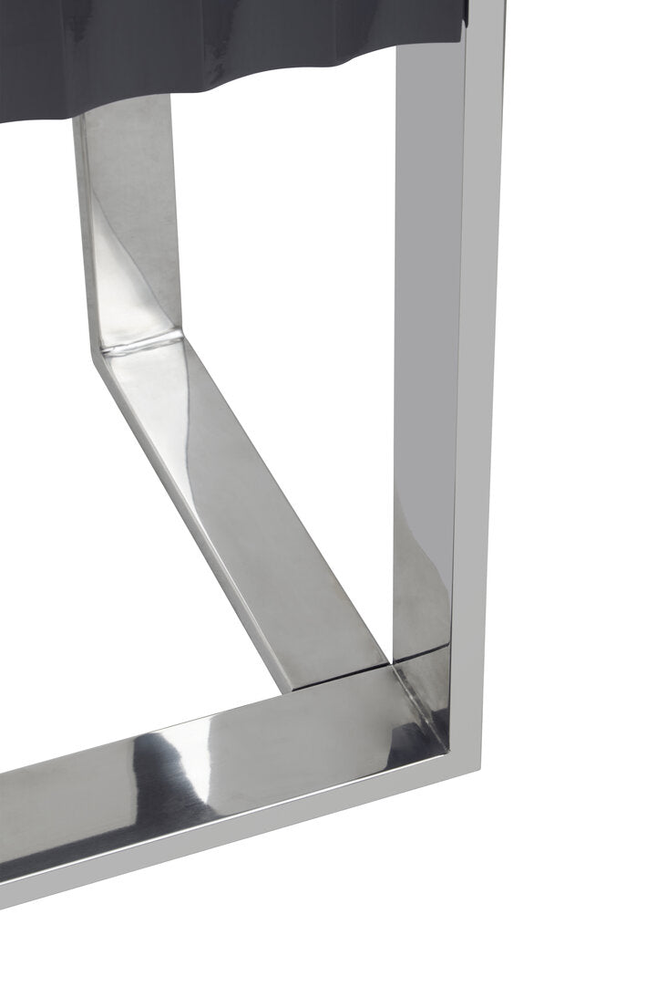 Cavendish Shelf Unit – Grey Gloss