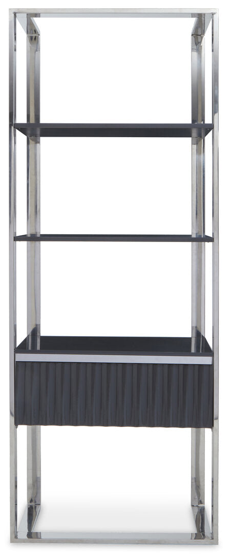 Cavendish Shelf Unit – Grey Gloss