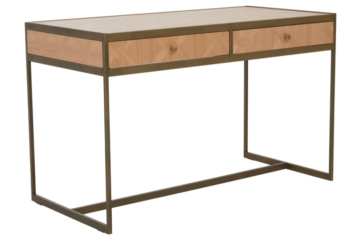 Grenoble Computer Desk in Brown Finish