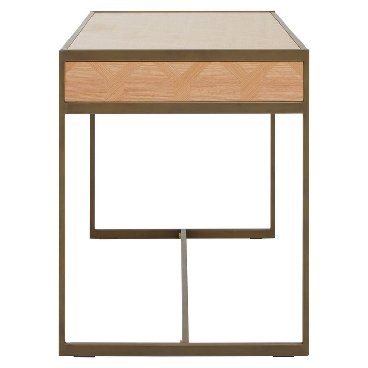 Kallos Computer Desk – Brown