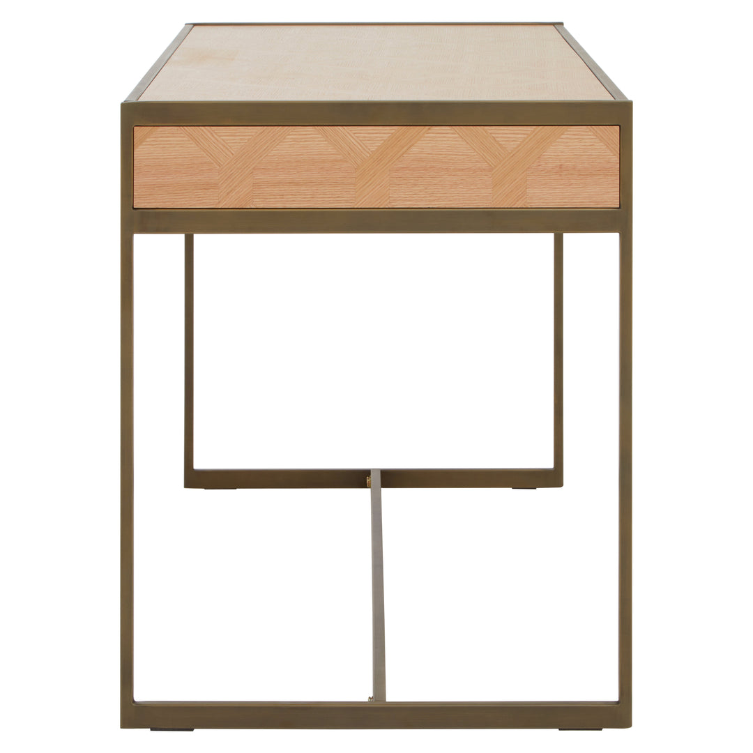 Grenoble Computer Desk in Brown Finish