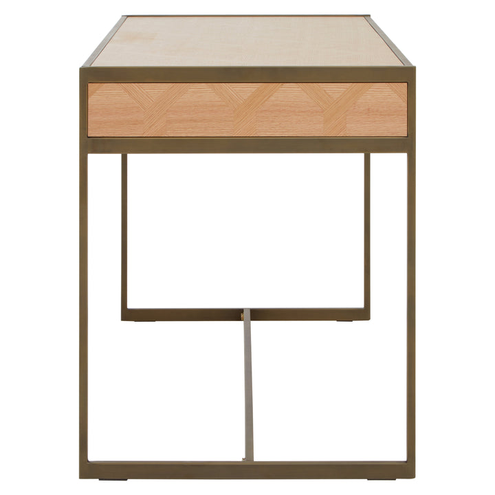 Grenoble Computer Desk in Brown Finish