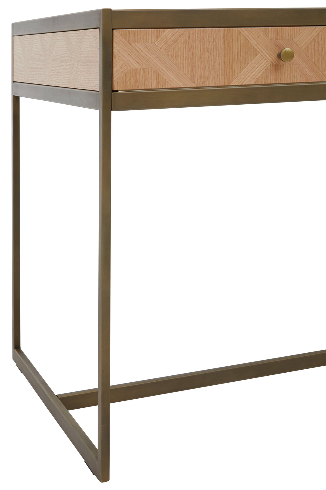Grenoble Computer Desk in Brown Finish