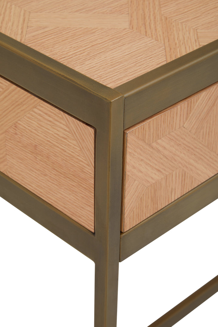 Grenoble Computer Desk in Brown Finish