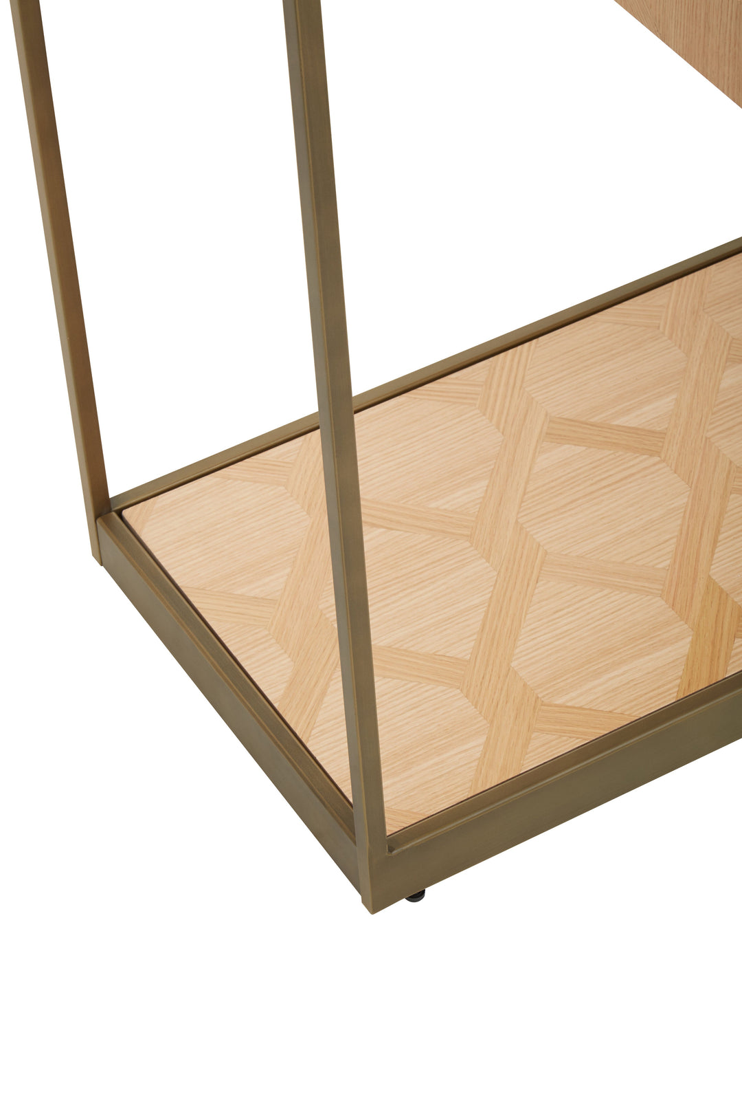 Grenoble Bookshelf in Brown Wood Finish