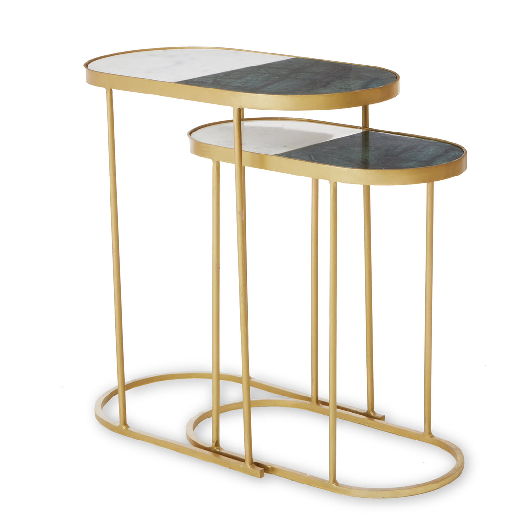 Suar Side Tables – Nest of Two