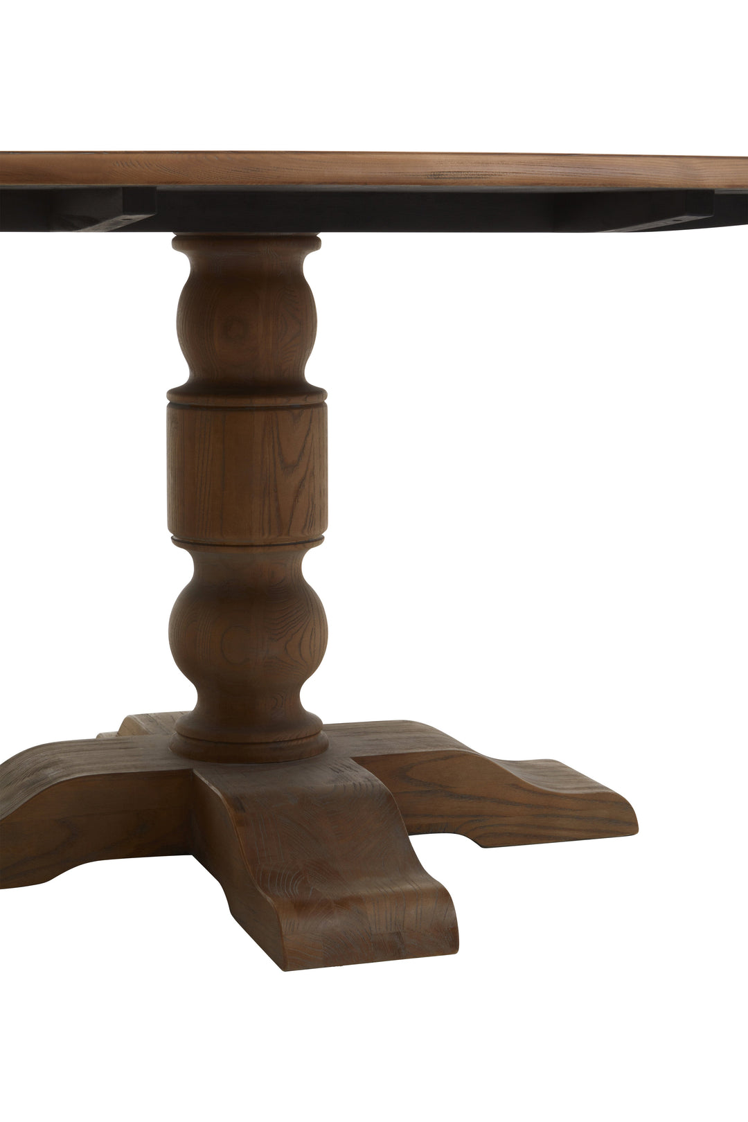 Parkside Round Dining Table in Oak Finish