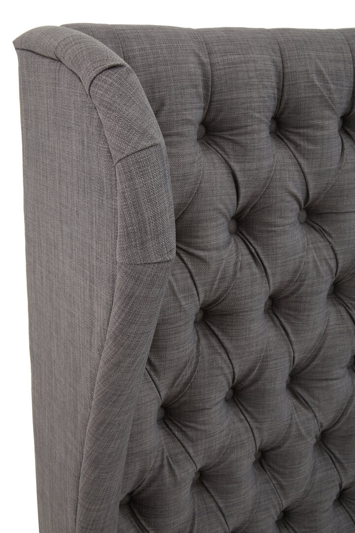 Lymm Grey Upholstered Headboard – Super King Size