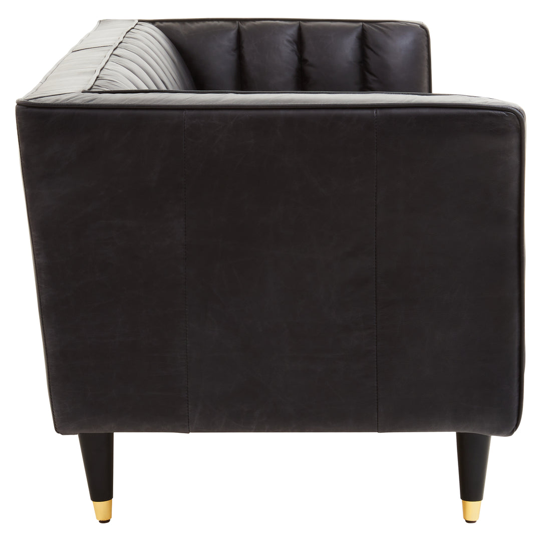 King Three-Seater Sofa with Flared Arms