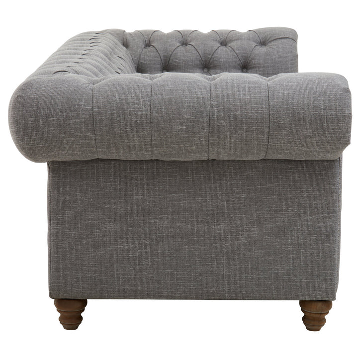 Marina Linen Sofa – Grey (3 Seat)