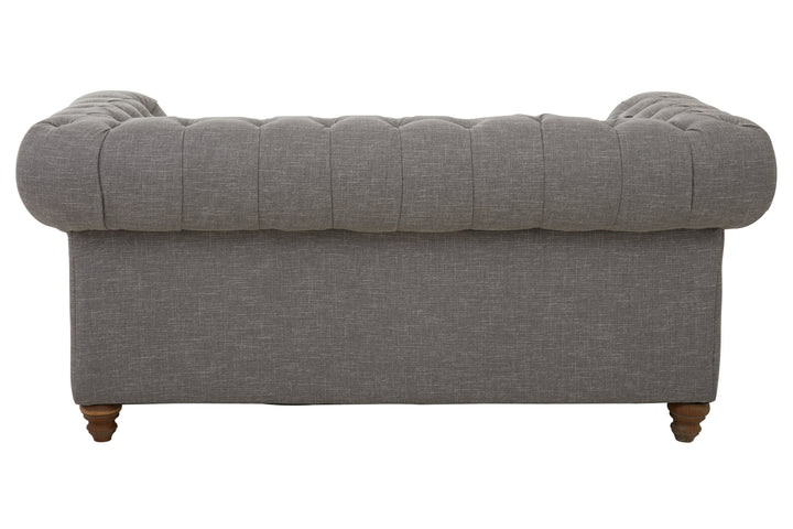 Marina Linen Sofa – Grey (2 Seat)