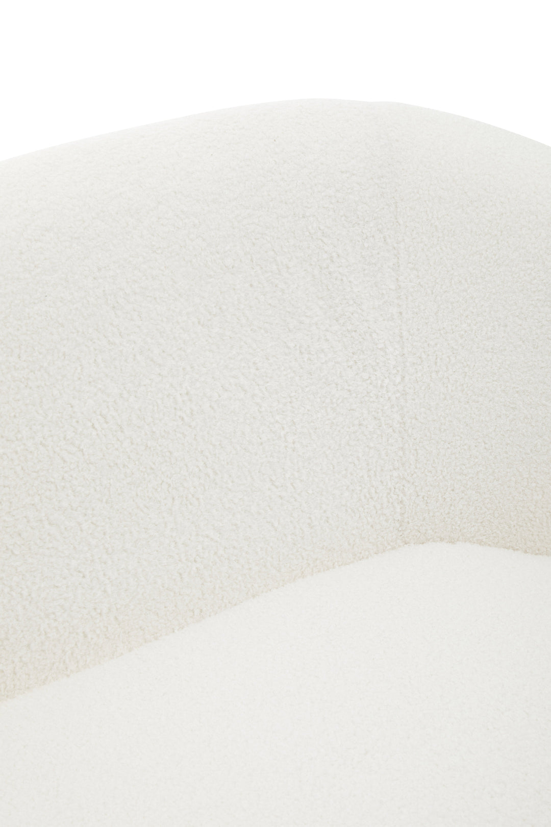 Yazmin Two-Seater Sofa with Gold Legs