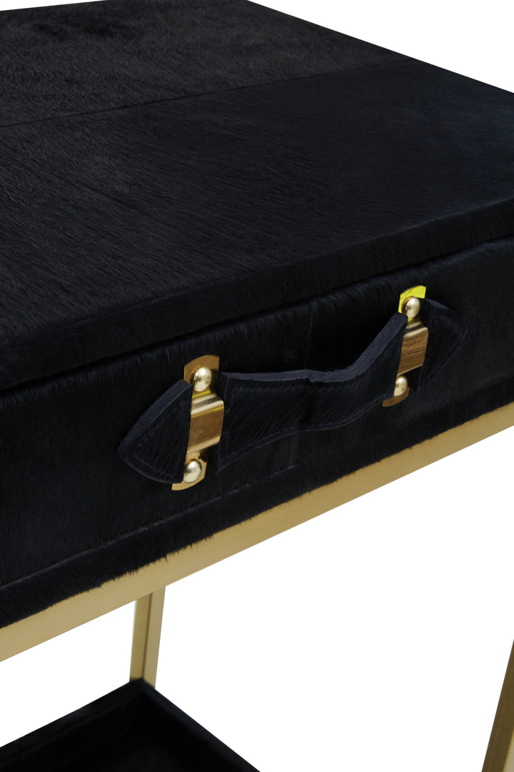 Kensington Townhouse Hair-On-Hide Console Table