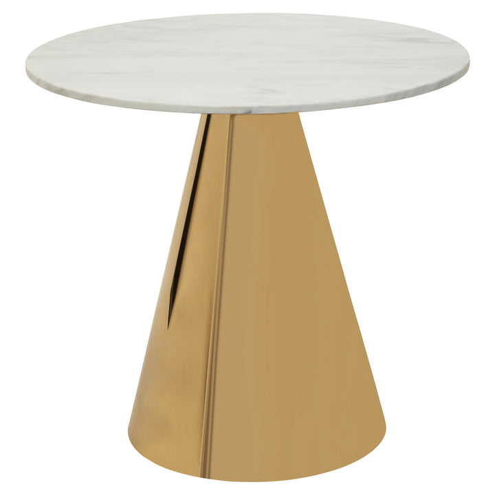 Azalea Dining Table with White Marble Top