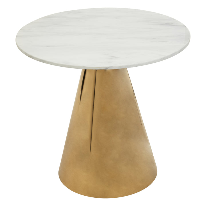 Azalea Dining Table with White Marble Top