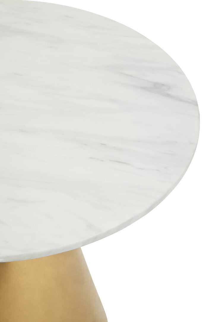 Isola Dining Table – White Marble Top