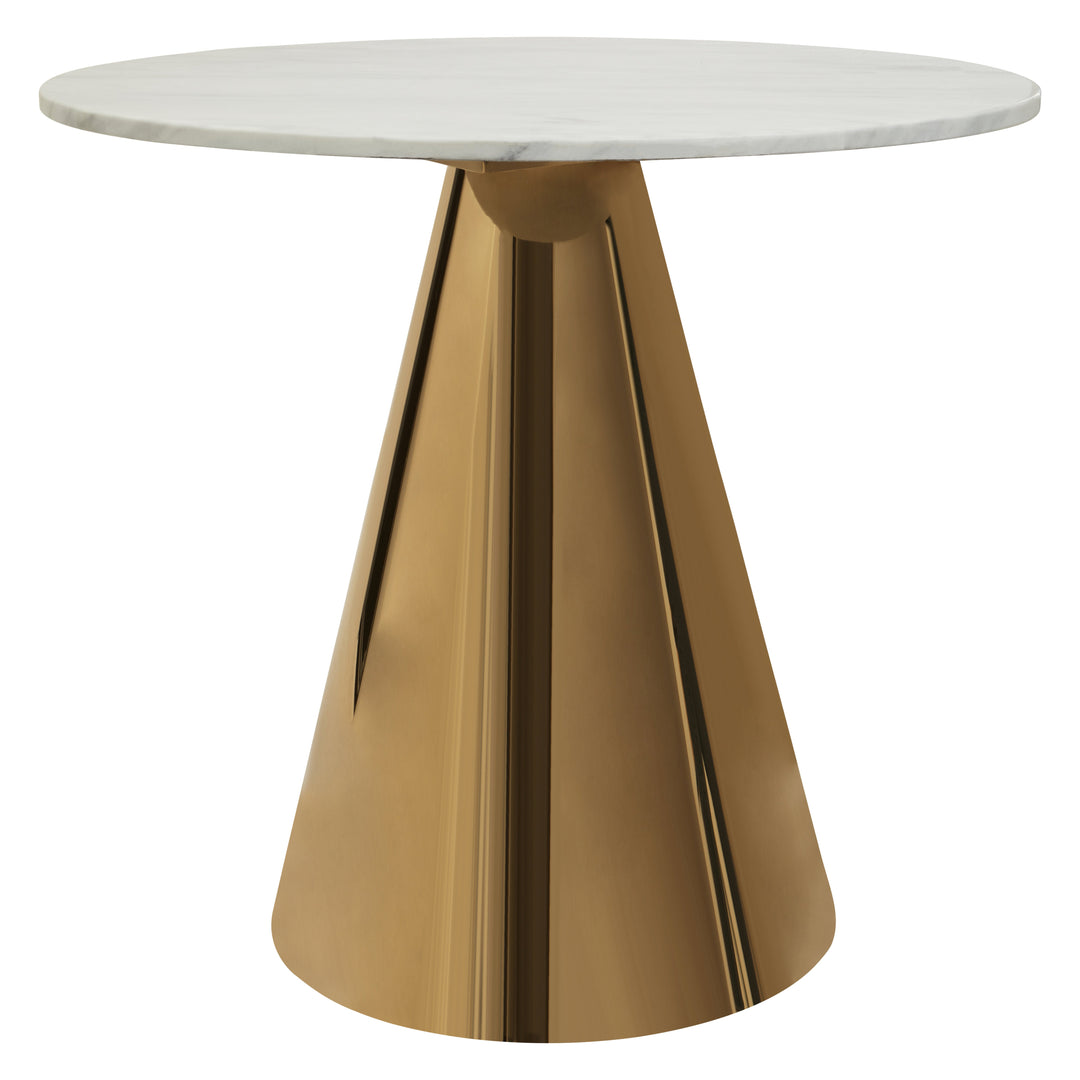 Azalea Dining Table with White Marble Top