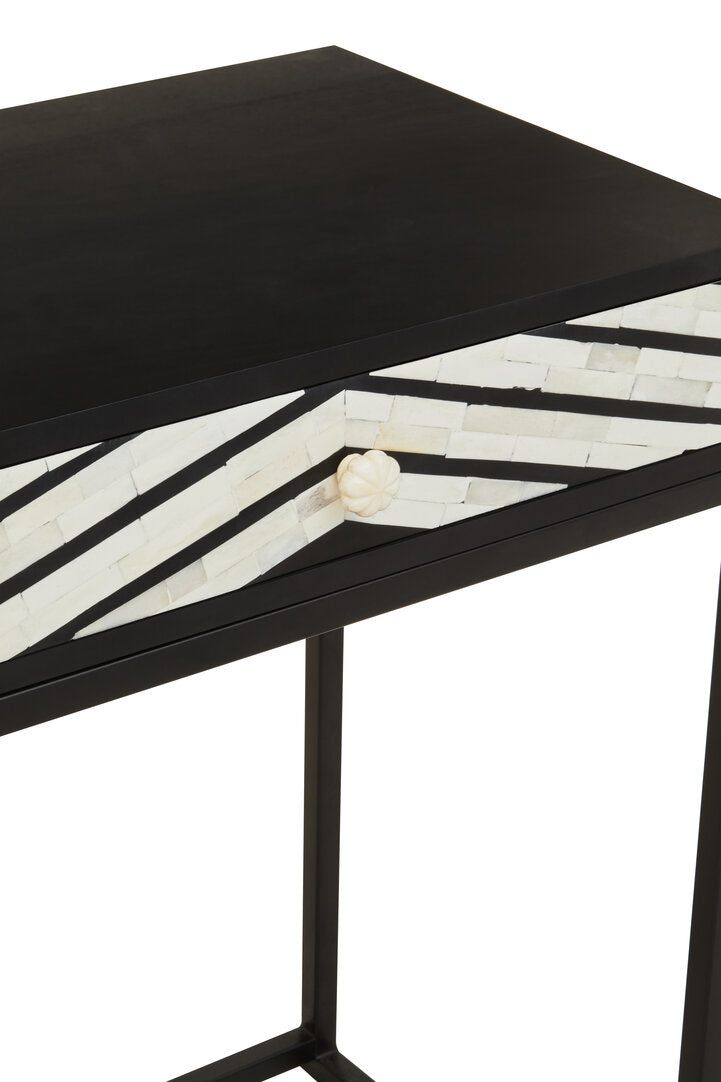 Guildford Two-Drawer Console Table – Elegant Storage Hallway Table