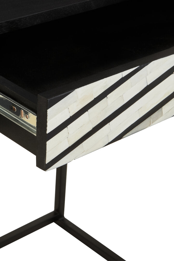 Guildford Two-Drawer Console Table – Elegant Storage Hallway Table
