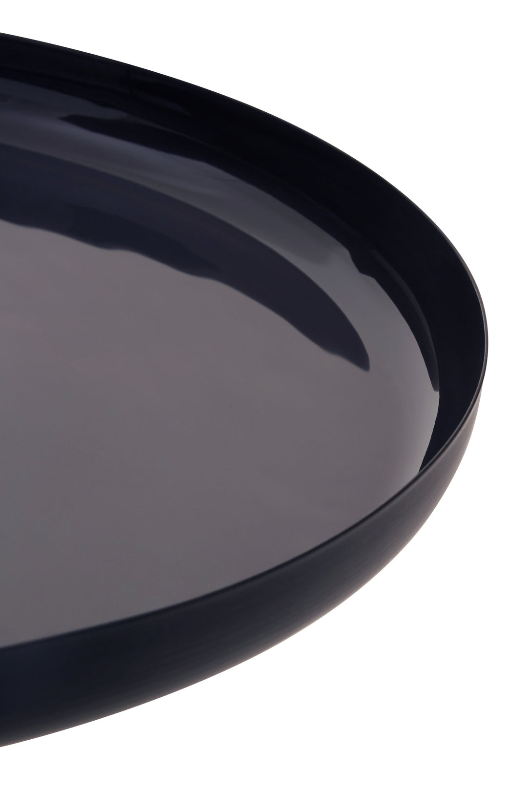 Amira Tray Tables – Set of Three in Gold and Black Finish