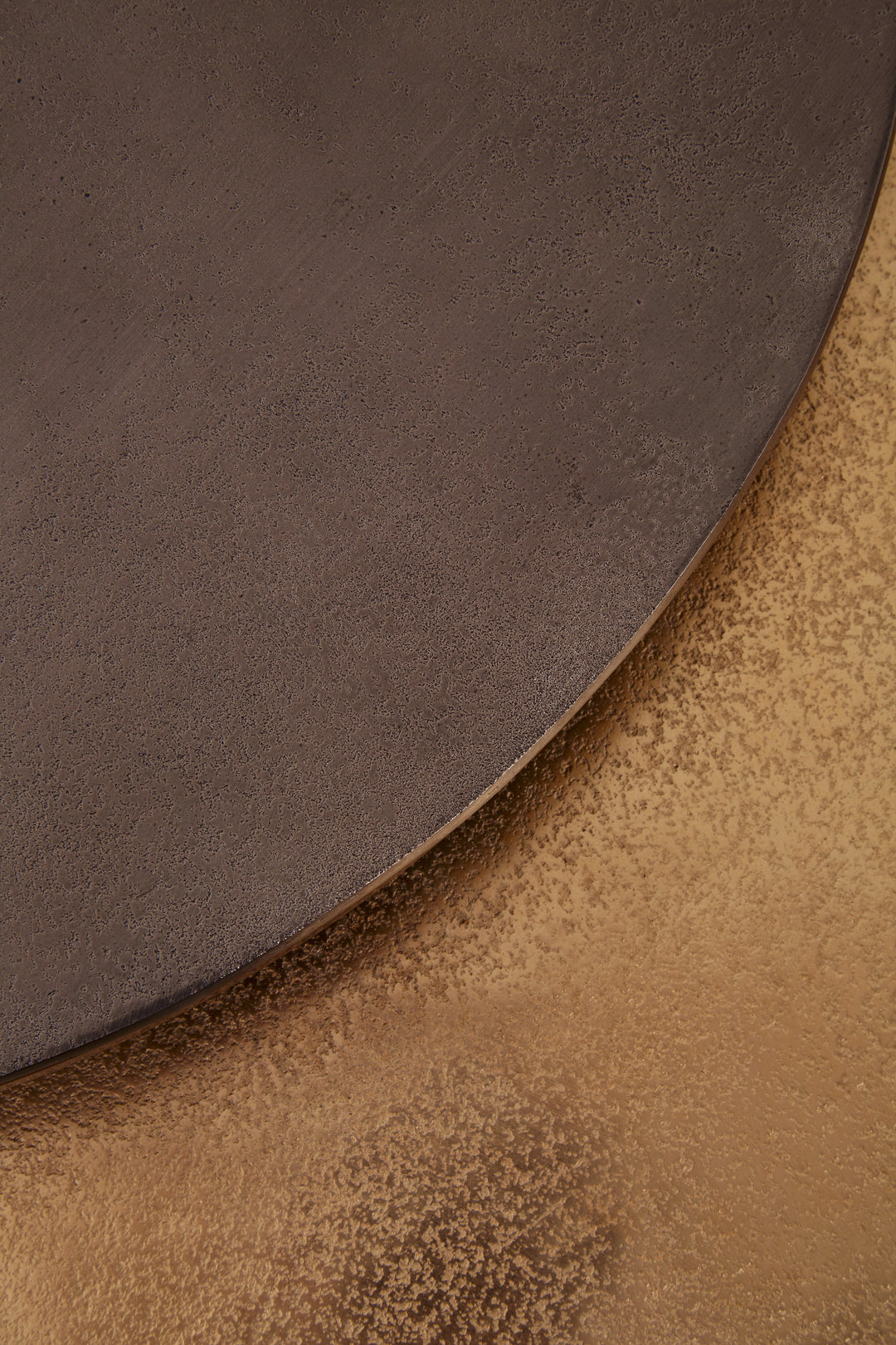 Amira Nest of Two Tables in Gold Finish