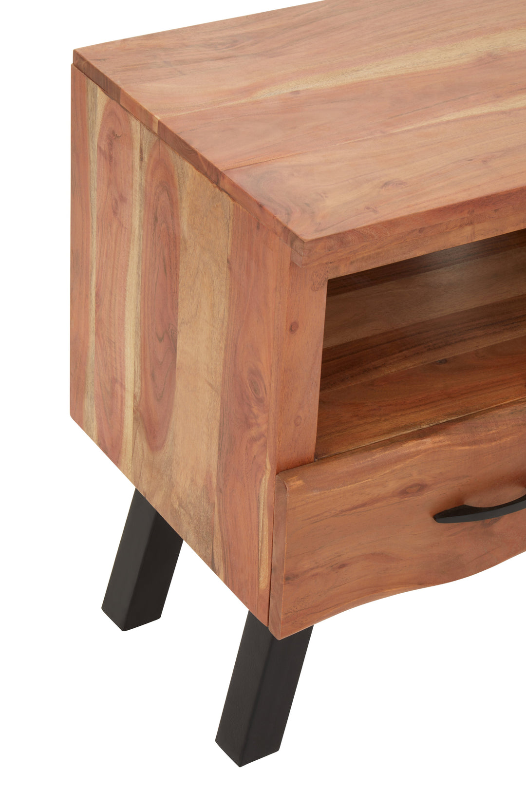 Nashik 3-Drawer Acacia Media Unit