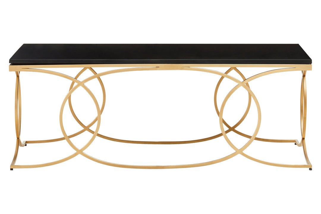 Kia Coffee Table in Black Finish
