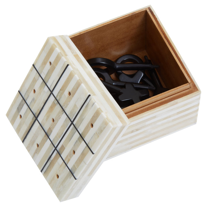 Churchill Cream & Black Bone Noughts and Crosses