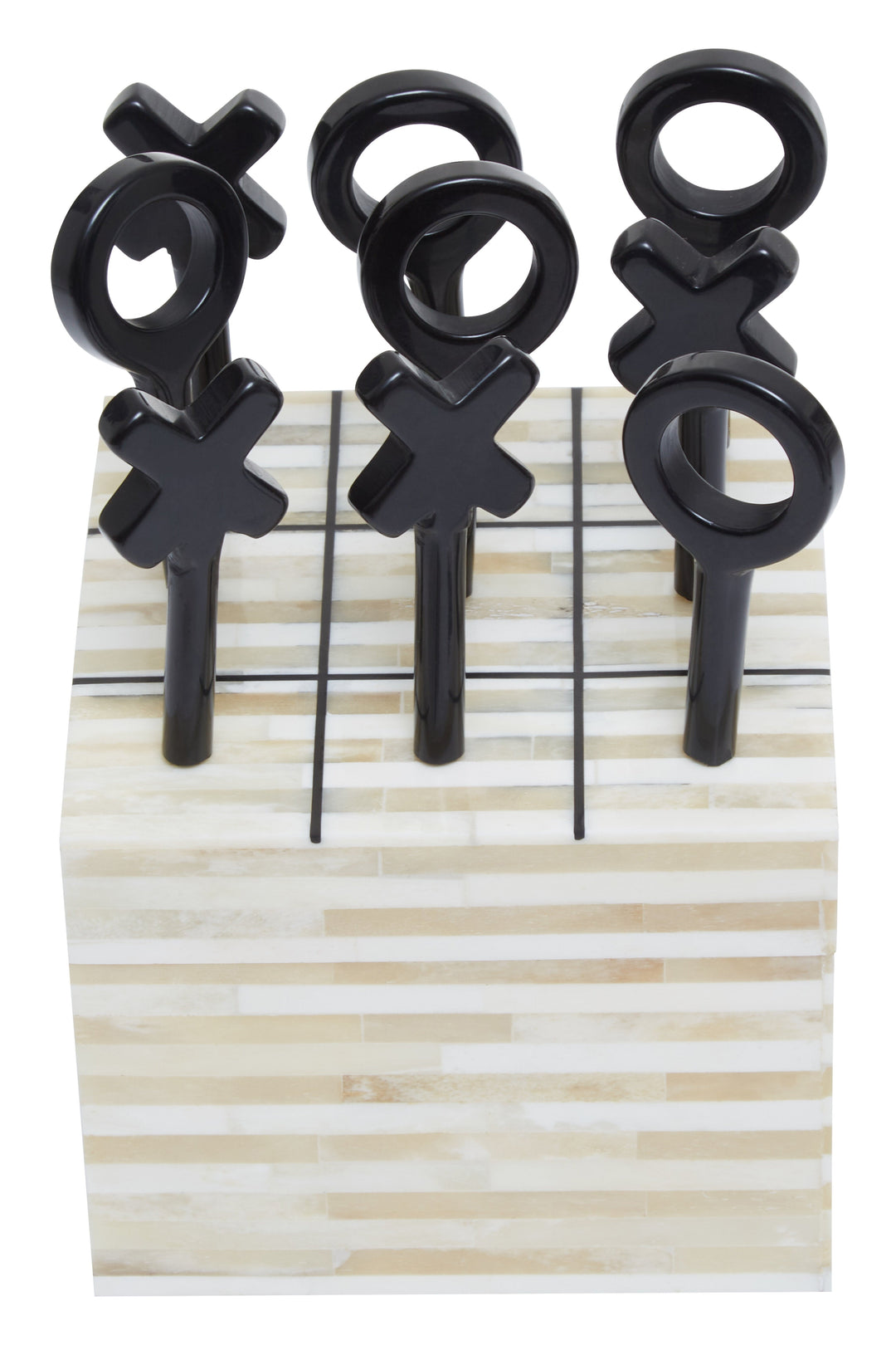 Churchill Cream & Black Bone Noughts and Crosses