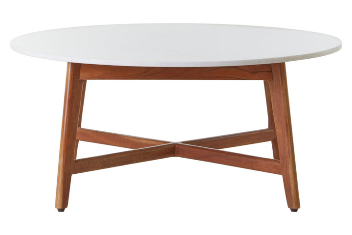 Isola Round Dining Table – Clear Glass