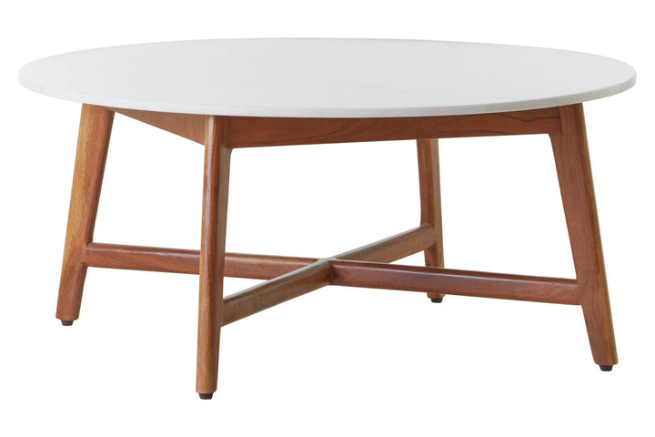 Isola Round Dining Table – Clear Glass
