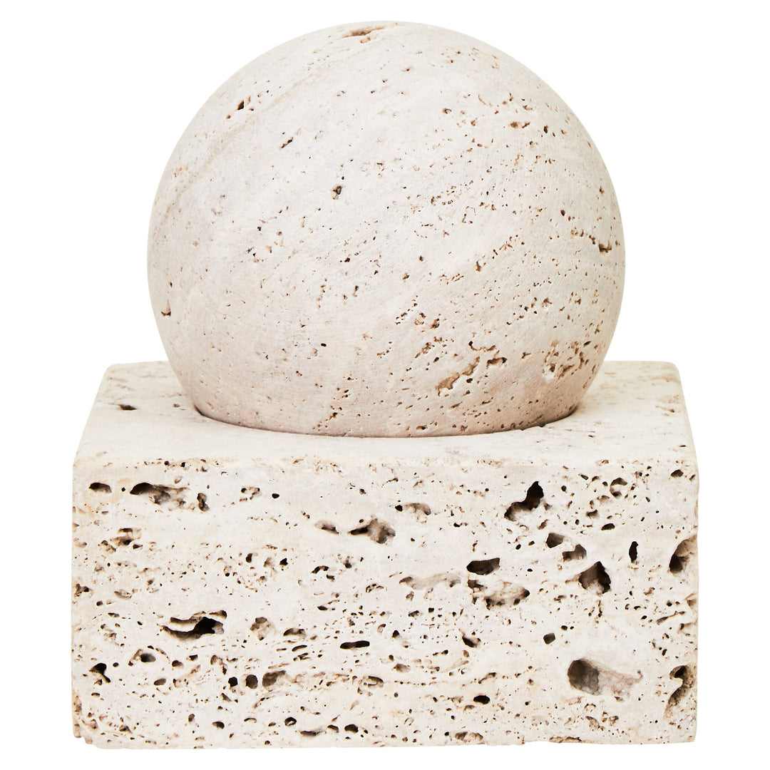 Sculpture Corvessa Travertine
