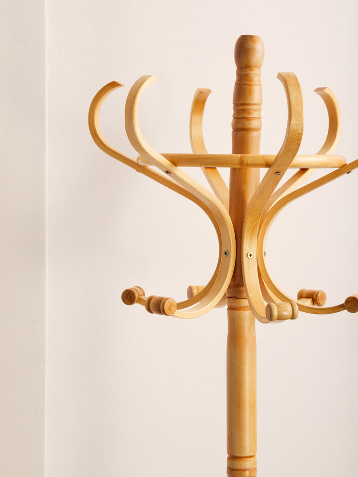 Kennedy Oak Wood Floor Coat Stand