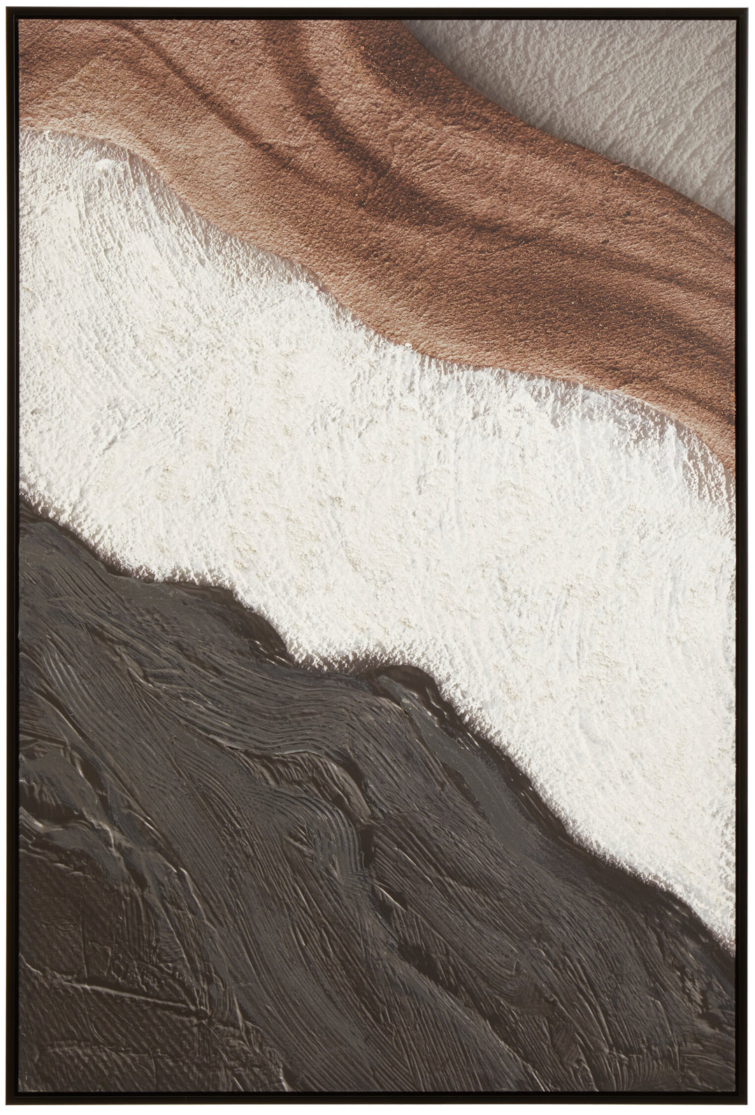 Sundown Tones Wall Textured Art Earthy