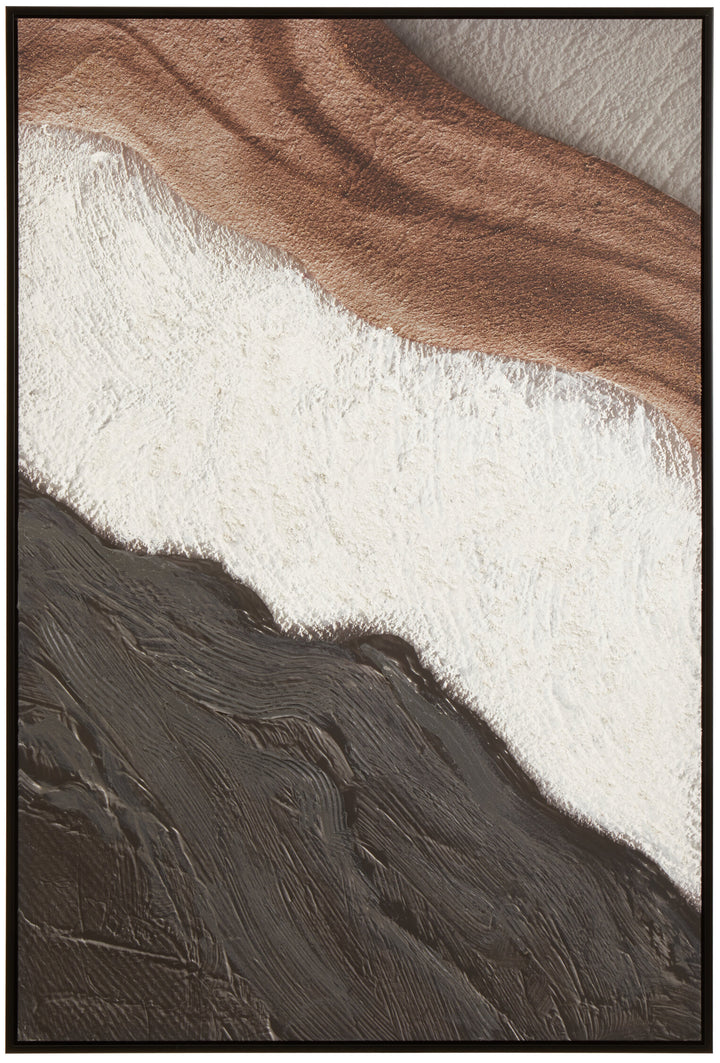 Sundown Tones Wall Textured Art Earthy