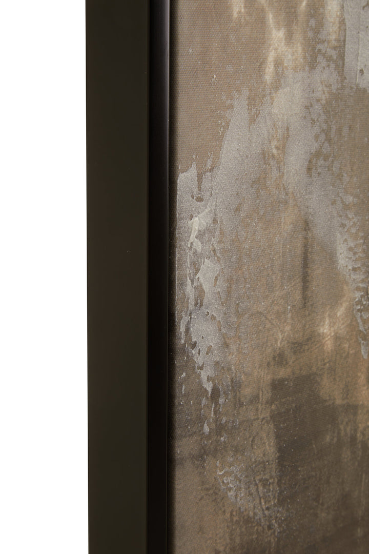 Textured Monochrome Art Sundown Canvas Wall