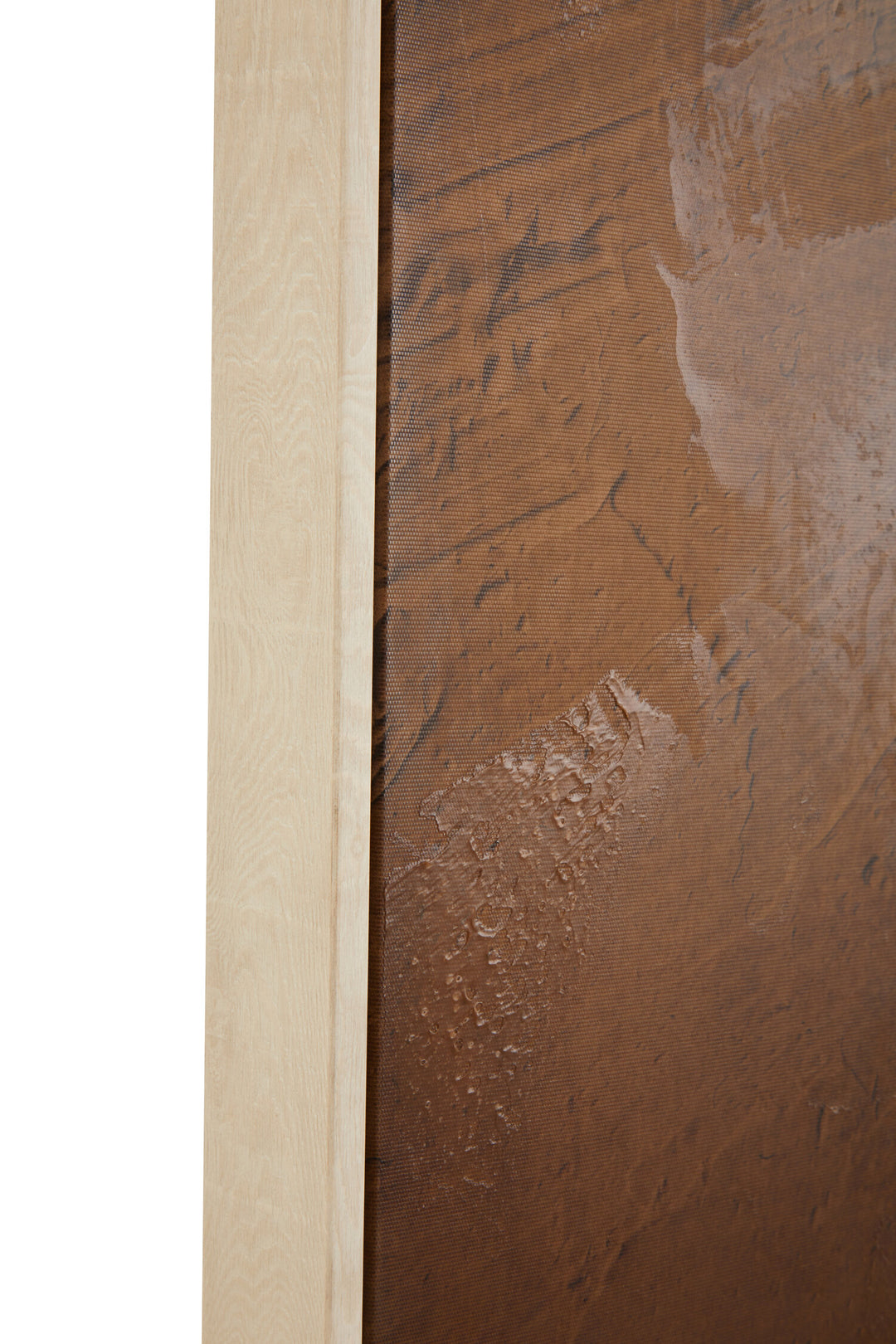 Sundown Textured Wall Natural Art Brown and