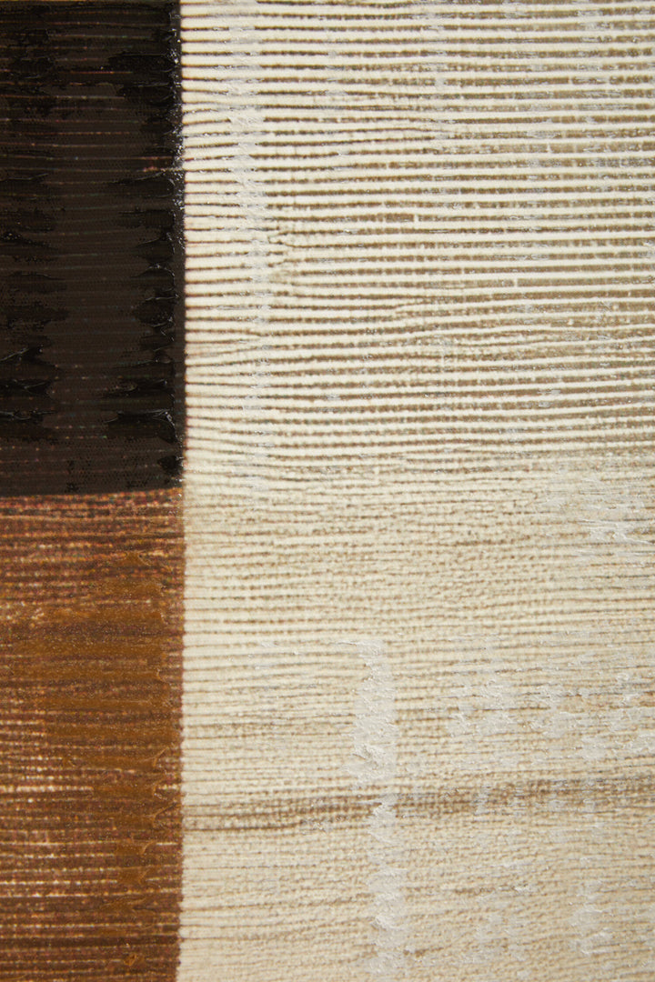 Wall Art Abstract Canvas Sundown Textured Neutral