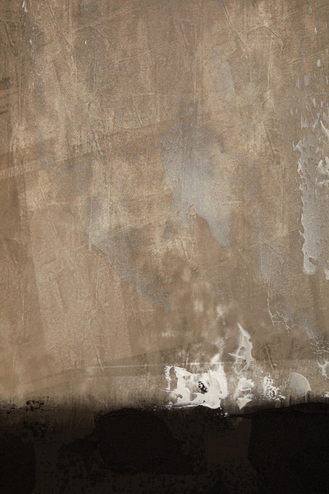 Textured Monochrome Art Sundown Canvas Wall