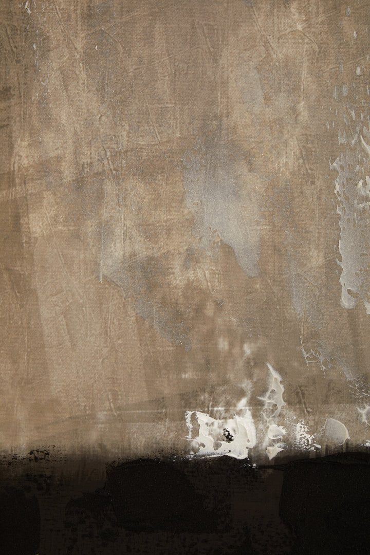 Textured Monochrome Art Sundown Canvas Wall