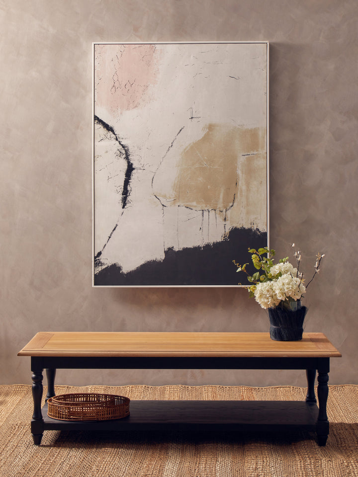Kensington Townhouse Coffee Table with Antique Finish