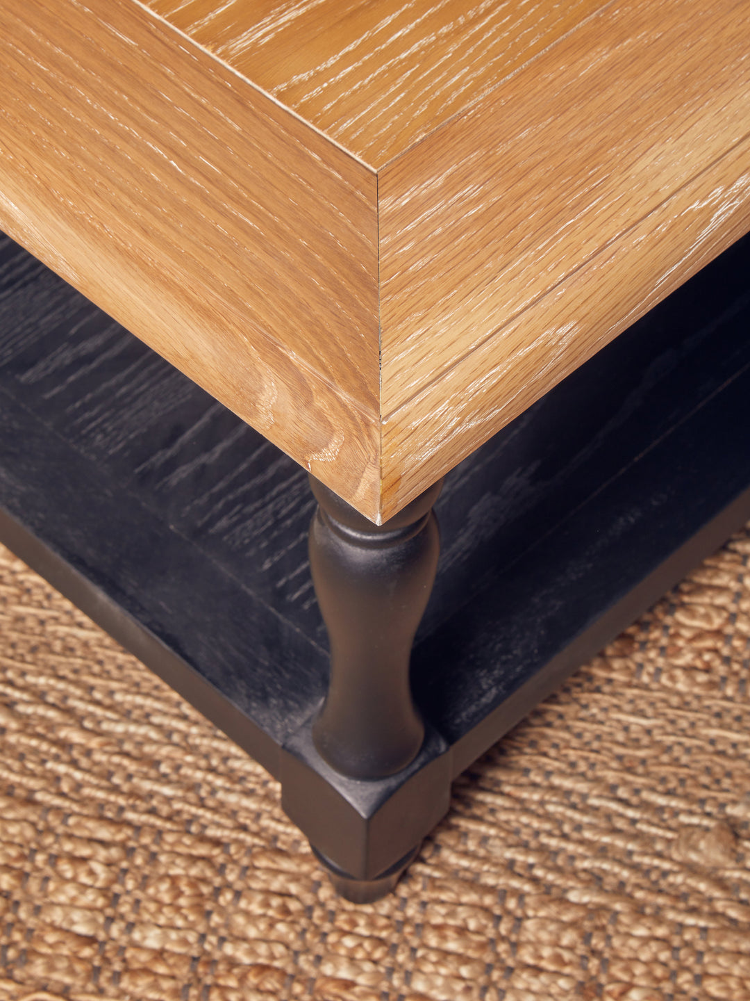 Kensington Townhouse Coffee Table with Antique Finish