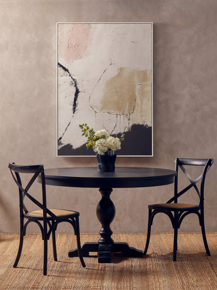Lyon Oak Round Dining Table