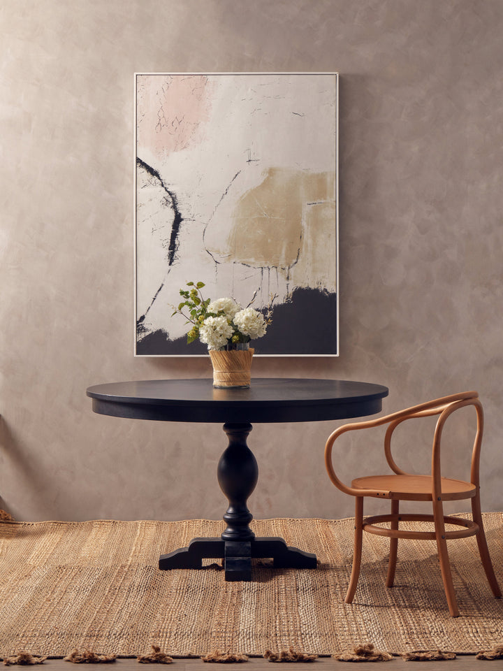 Lyon Oak Round Dining Table