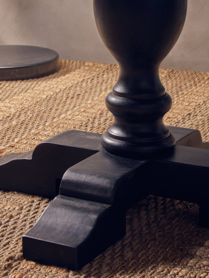 Lyon Oak Round Dining Table