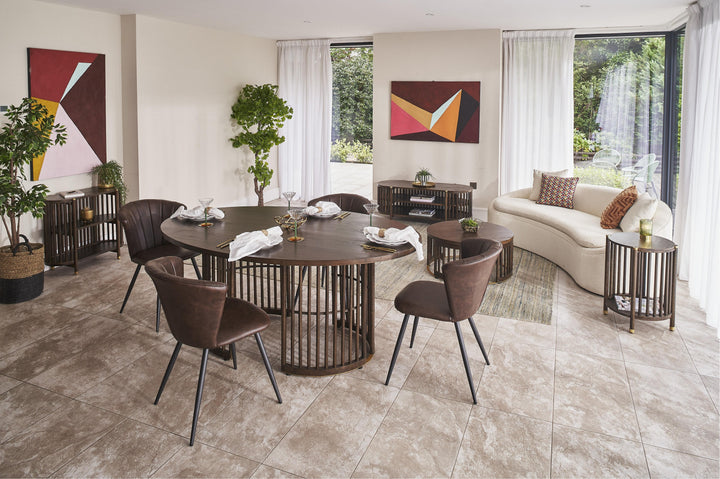 Dunelith Oval Dining Table