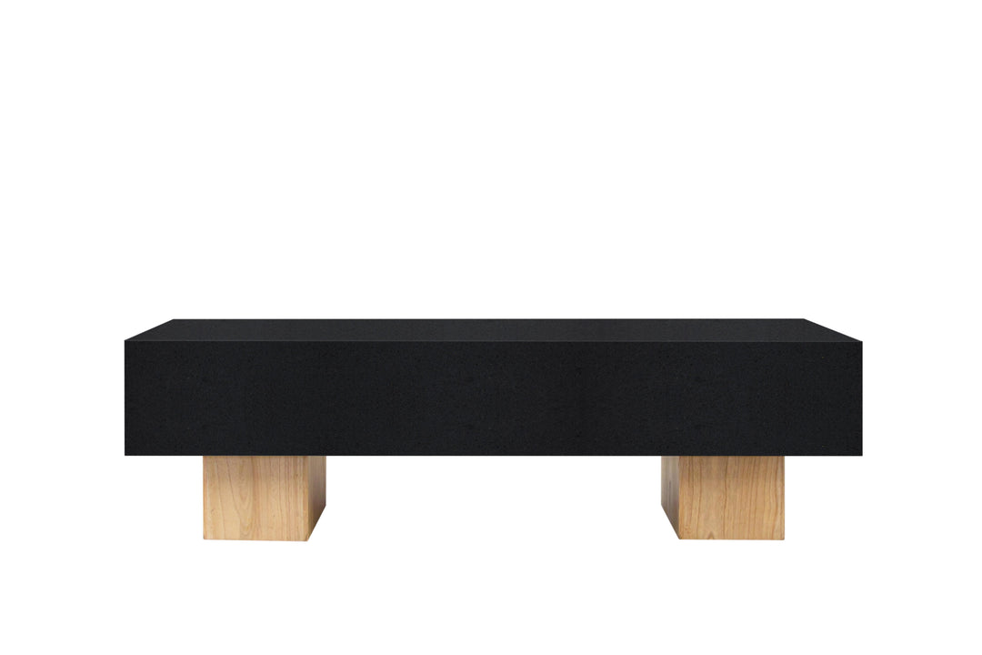 Ferrowe Dark Steel Bench