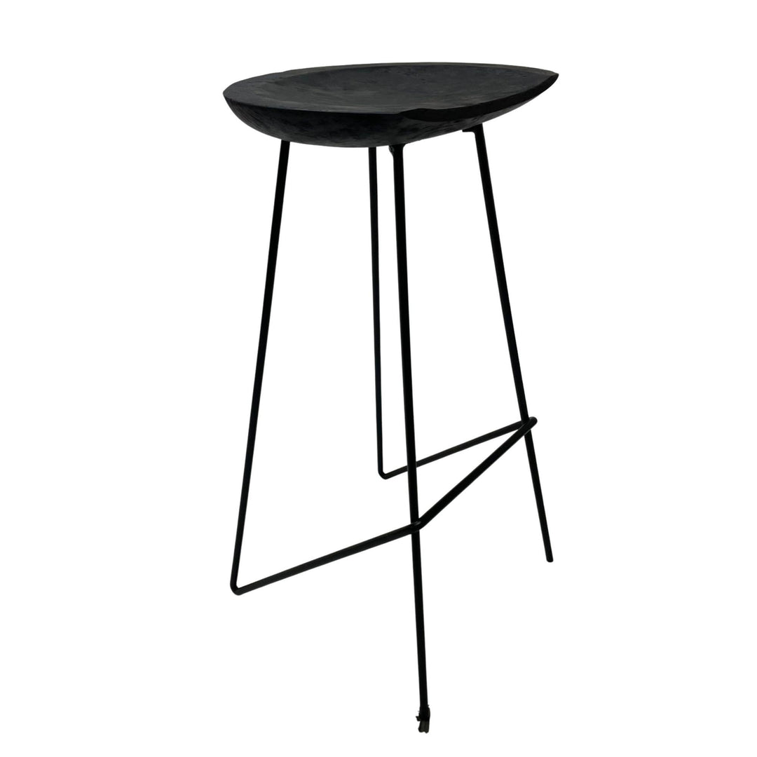 Xorvelle Coal Bar Stool (set of 2)